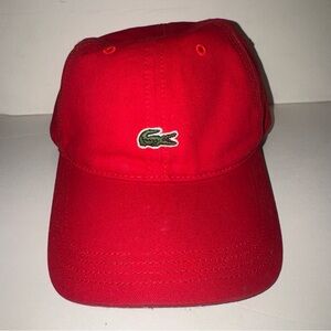 Lacoste Vibrant Red Cap